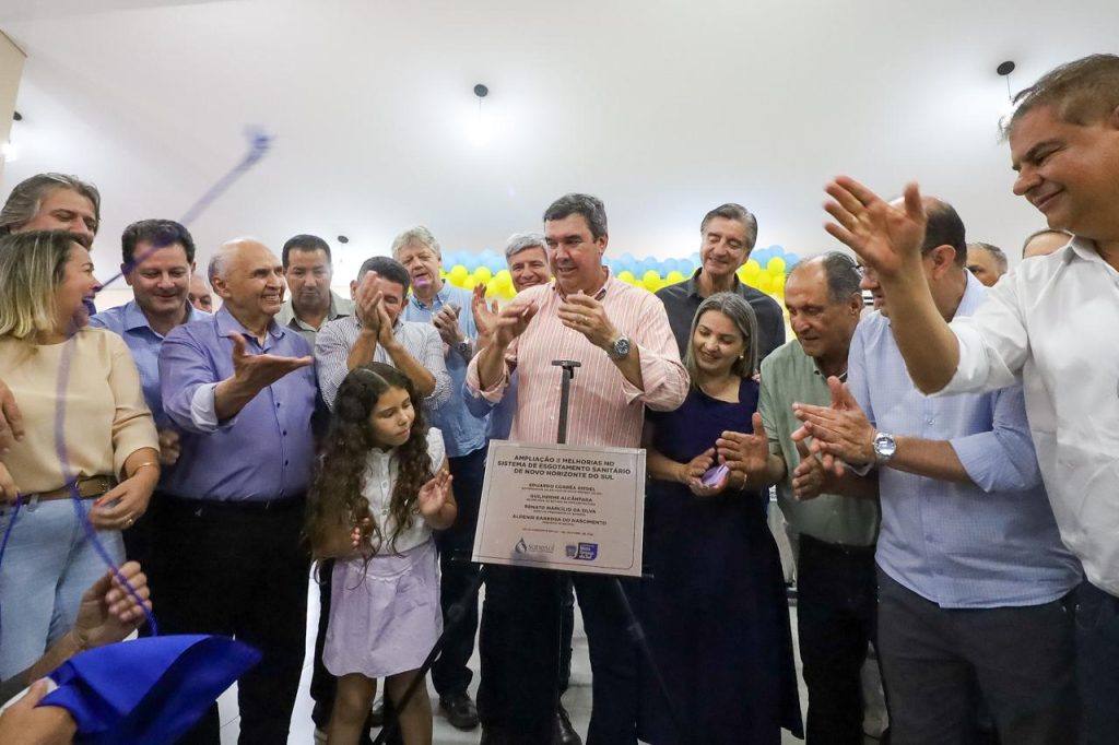 MS investe R$ 76 milhões em saneamento, educação e infraestrutura em Novo Horizonte do Sul e Ivinhema MS investe R$ 76 milhões em saneamento, educação e infraestrutura em Novo Horizonte do Sul e Ivinhema