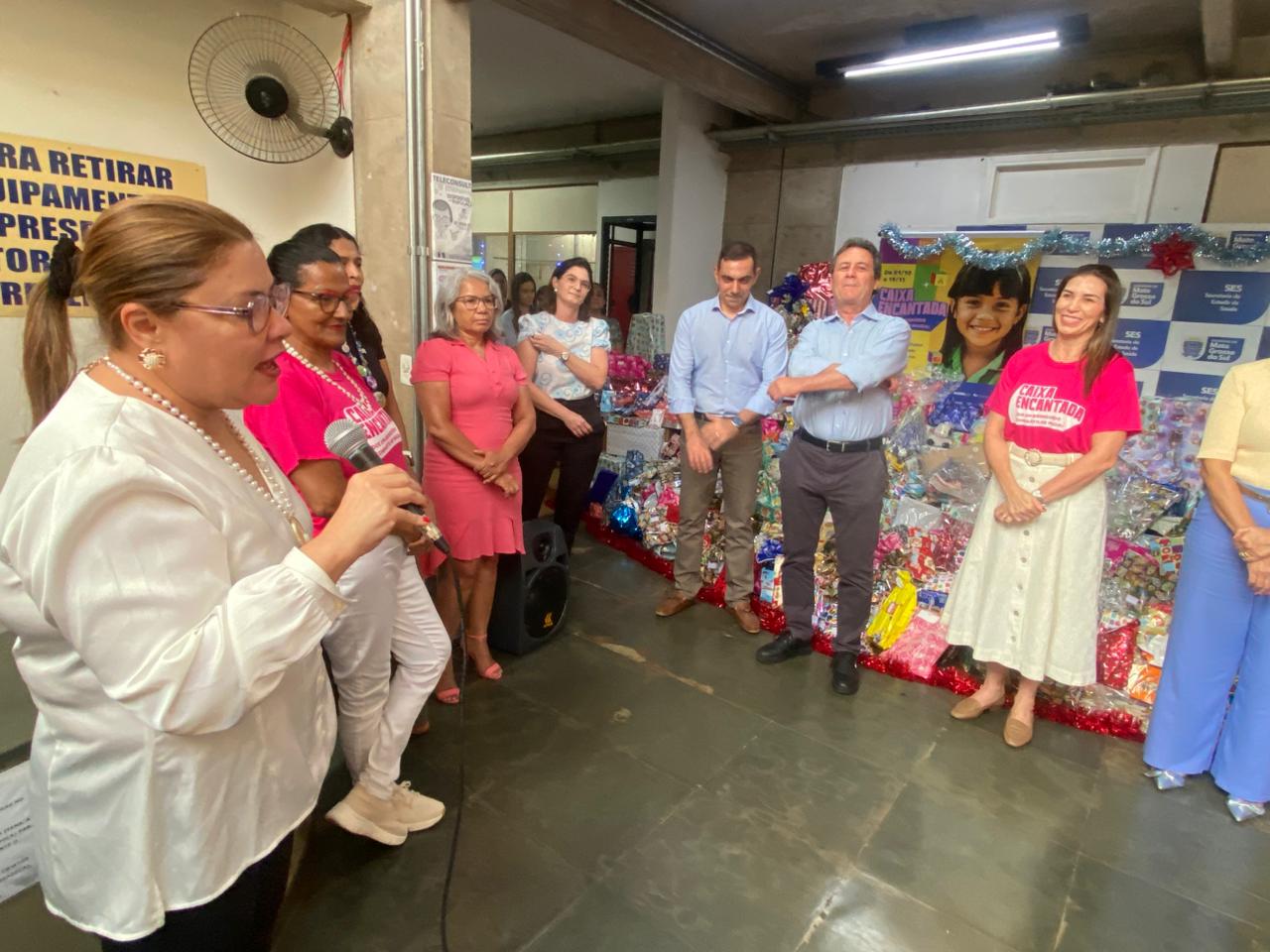 Caixa Encantada: SES arrecada centenas de brinquedos e reforça corrente de solidariedade no Estado