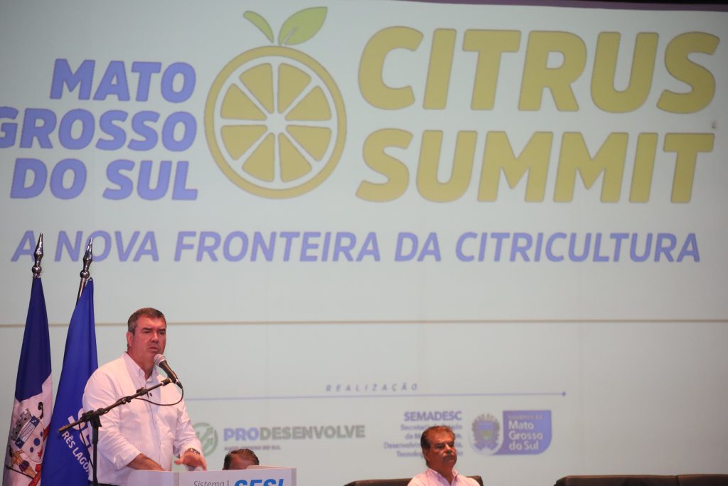 Com apoio do Estado e ambiente positivo, citricultura de MS avança como nova fronteira agrícola brasileira Com apoio do Estado e ambiente positivo, citricultura de MS avança como nova fronteira agrícola brasileira