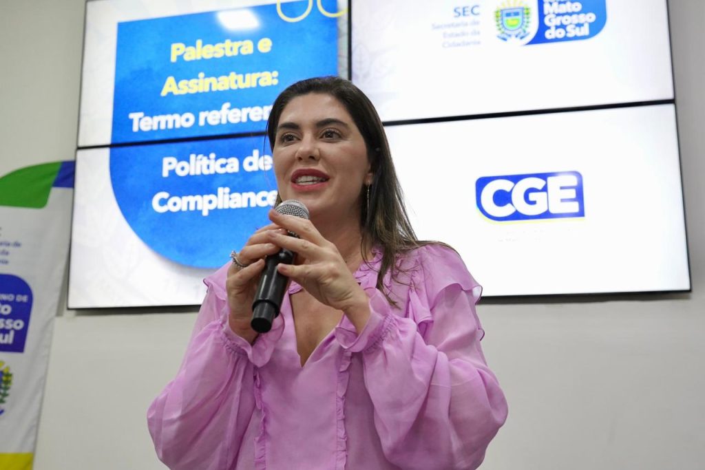 >Titular da SEC, Viviane Luiza considera adesão marco para a entrega do serviço ao público. (Foto: Matheus Carvalho/SEC)