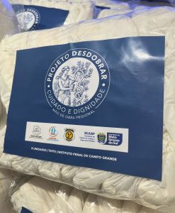 Foram confeccionadas mais de 1,7 mil fraldas geriátricas descartáveis.