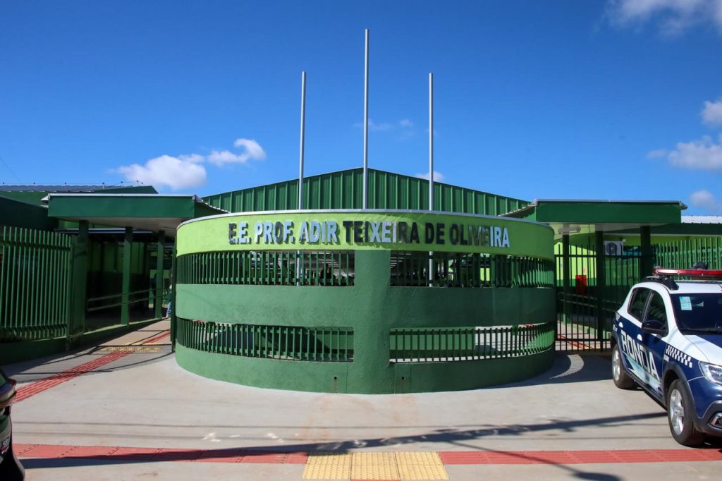 Escola Adir Teixeira Ponta Porã Foto Alvaro Rezende/Secom