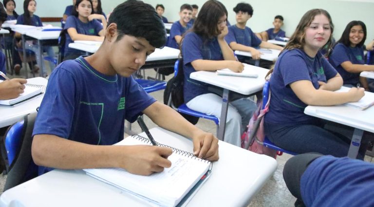 Escola Adir Teixeira Ponta Porã Foto Alvaro Rezende/Secom