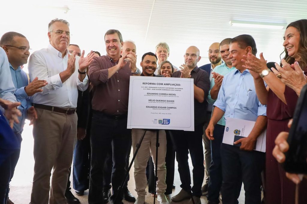 Escola Adir Teixeira Ponta Porã Foto Alvaro Rezende/Secom