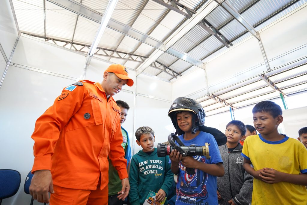 Ações da Sejusp unem segurança, assistência e cultura da paz nas aldeias indígenas de MS