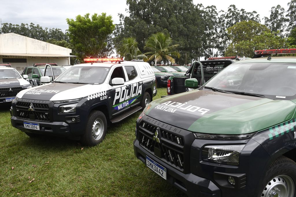 Novas viaturas estão sendo preparadas para atender segurança pública em diversas regiões do Estado