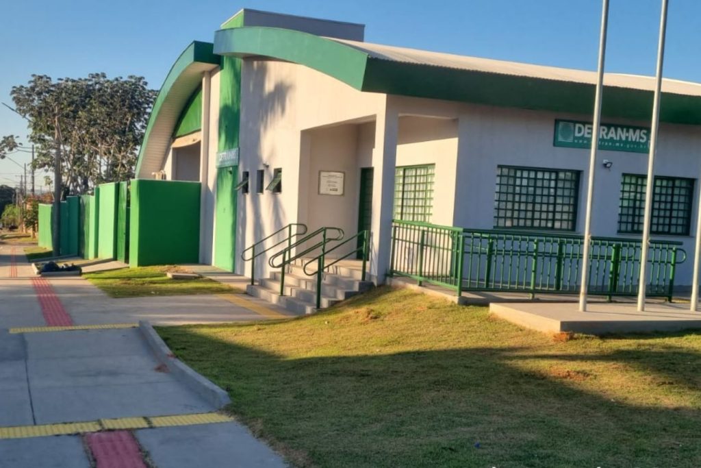 >Fachada da agência em Rochedo