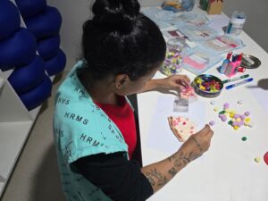 >Ketelly Vitória foi uma das participantes da atividade