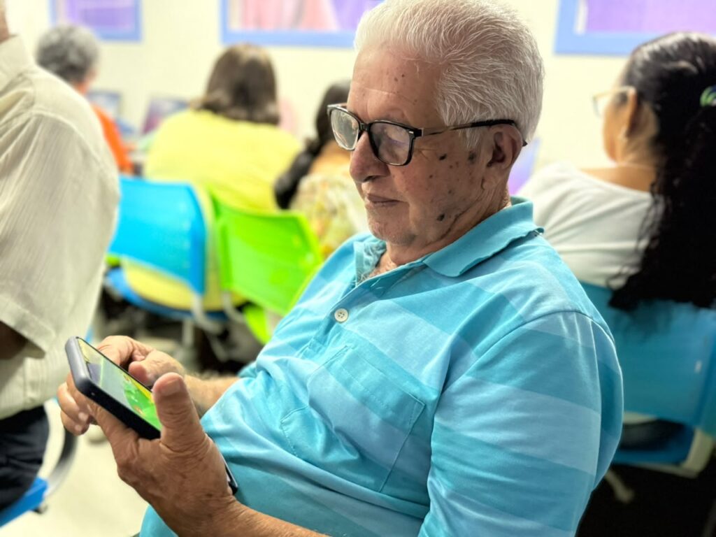 >Aposentado, Santo Lourenço chegou ao curso para aprender a deixar 