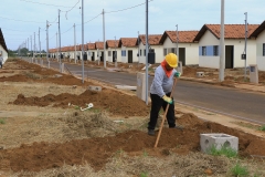 Cosntução de casas no Residencial Rui Pimentel - Foto Edemir Rodrigues