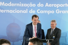 Ass. da ordem de serviço para e ampliação do Aeroporto Internacional de CG - Foto Edemir   (35)