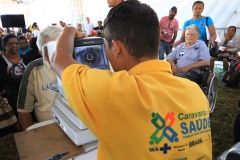 Atendimento na Caravana da Saúde - Foto Edemir Rodrigues