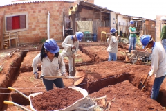 Construção de casas no Bom Retiro - Foto Edemir Rodrigues