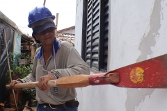 Construção de casas no Bom Retiro - Foto Edemir Rodrigues