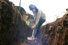 Construção de casas no Bom Retiro - Foto Edemir Rodrigues