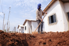 Construção de casas no Bom Retiro - Foto Edemir Rodrigues