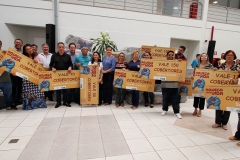 Dia D da Campanha do Agasalho na Sanesul Foto Saul Schramm
