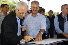 Entrega, Assinatura de ordem de serviço e visita a obras em Cassilândia - Foto Edemir Rodrigues (11)