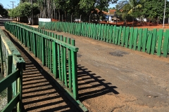 Ponte que será subistituida por ponte de concreto  na cidade de Cassilândia - Foto Edemir Rodrigues (1)