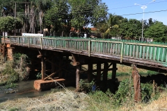 Ponte que será subistituida por ponte de concreto  na cidade de Cassilândia - Foto Edemir Rodrigues (2)