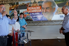 Entrega de obras em Amambai - Foto Chico Ribeiro