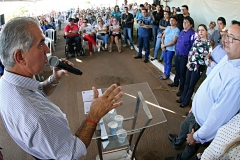 Entrega de obras em Amambai - Foto Chico Ribeiro