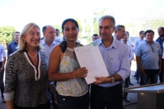 Governador visita e entrega obras em Pedro Gomes - Chico Ribeiro