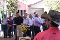 Governador visita e entrega obras em Pedro Gomes - Chico Ribeiro