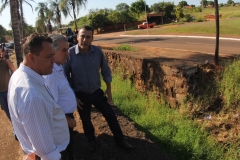 Entrega de obras em Gloria de Dourados - Foto Chico Ribeiro