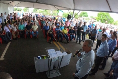 Entrega de obras em Jateí - Foto Edemir Rodrigues