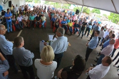 Entrega de obras em Jateí - Foto Edemir Rodrigues