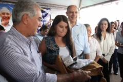 Entrega de kit escolar em Ponta Porã - Foto Chico Ribeiro