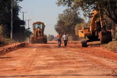 Assina ordem de serviço e vistoria obras em Bela Vista-Foto Edemir Rodrigues (51)