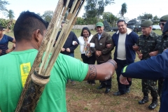 Governador entrega escola na Aldeia Guató no Pantanal - Foto Gildo Andrad