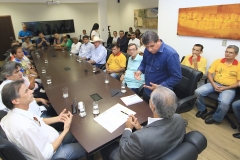 Governador recebe homenagem das escolas de samba e blocos - Foto Edemir Rodrigues (11)