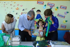 Governador recepciona alunos e entrega kit escolar - Foto Edemir Rodrigues (15)