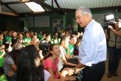 Governador recepciona alunos e entrega kit escolar - Foto Edemir Rodrigues (35)