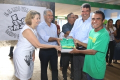 Governador recepciona alunos e entrega kit escolar - Foto Edemir Rodrigues (43)