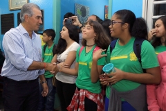 Governador recepciona alunos e entrega kit escolar - Foto Edemir Rodrigues (7)