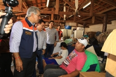 Governador visita desabrigados da cheia do rio Aquidauana e entrega mantimentos-Foto Edemir Rodrigues (1)