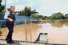 Governador visita desabrigados da cheia do rio Aquidauana e entrega mantimentos-Foto Edemir Rodrigues (34)