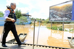 Governador visita desabrigados da cheia do rio Aquidauana e entrega mantimentos-Foto Edemir Rodrigues (36)