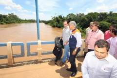 Governador visita desabrigados da cheia do rio Aquidauana e entrega mantimentos-Foto Edemir Rodrigues (39)