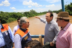 Governador visita desabrigados da cheia do rio Aquidauana e entrega mantimentos-Foto Edemir Rodrigues (41)