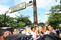 Governador visita desabrigados da cheia do rio Aquidauana e entrega mantimentos-Foto Edemir Rodrigues (43)