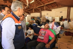 Governador visita desabrigados da cheia do rio Aquidauana e entrega mantimentos-Foto Edemir Rodrigues (47)