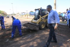 Governador vistoria obras de recuperação asfáltica - Foto Edemir Rodrigue 1