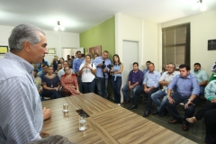 Reunião com Vereadores e Prefeito de Maracaju - Foto Edemir Rodrigues