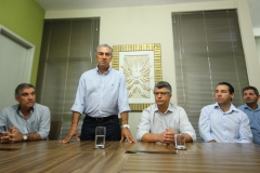 Reunião com Vereadores e Prefeito de Maracaju - Foto Edemir Rodrigues
