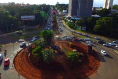 Visita governador e prefeito